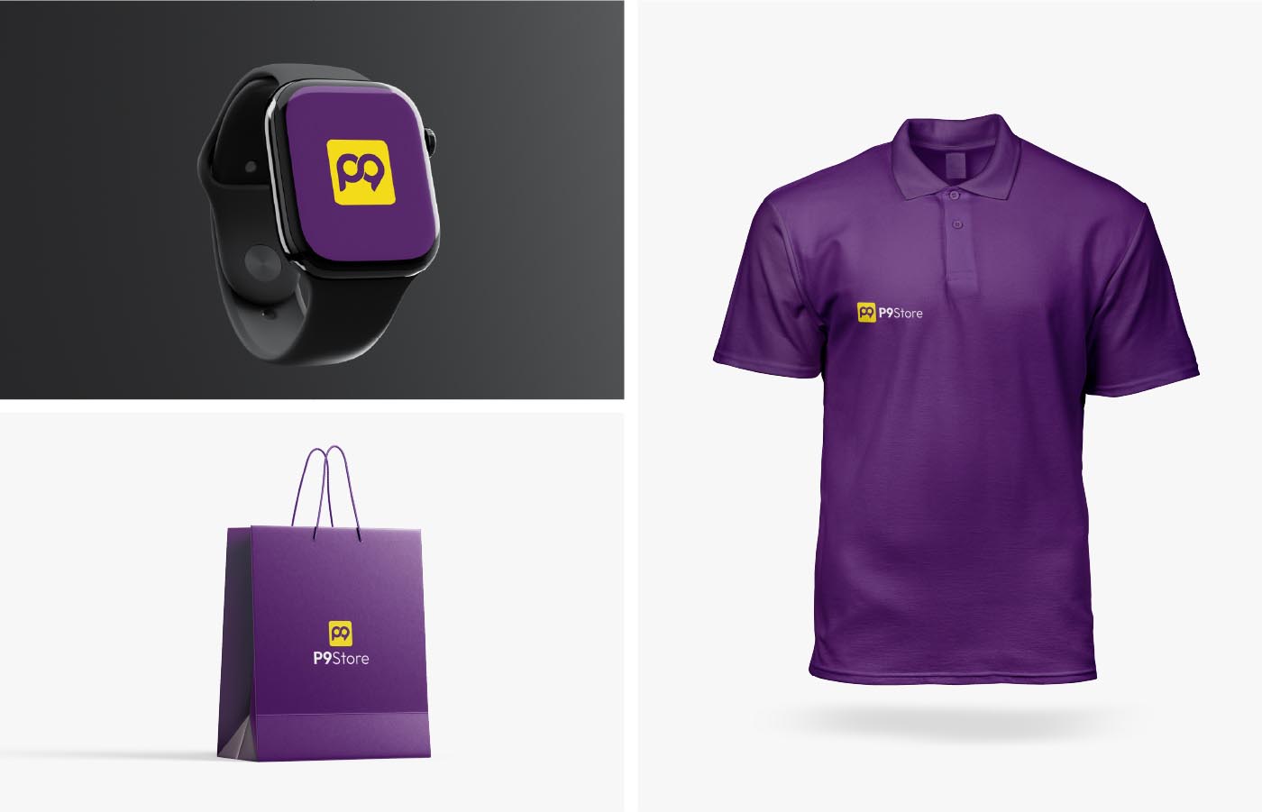 P9 Store Modern Brand Identity 12